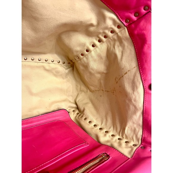Valentino Garavani Vitello Medium Rockstud Tote in Pink - Picture 11 of 14